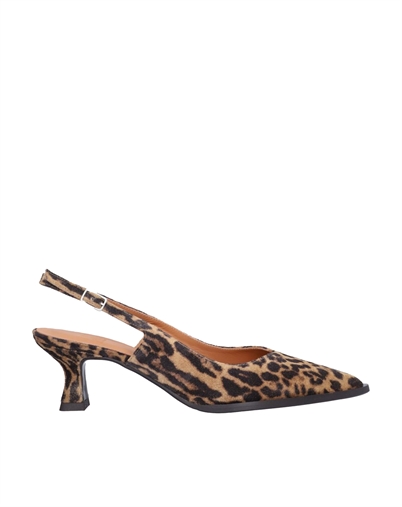 Billi Bi - A8089 Leopard Cuoio Suede Sandalen - Leopard